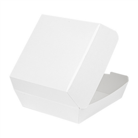 Thermal burger box White, size "XL", 17.6 x 16.8 x 7.8 cm 50 pcs.