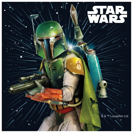 2-ply napkins “STAR WARS”, 33 × 33 cm, 20 pcs