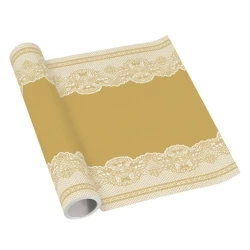 PREMIUM paper runner in roll, "Royal Gold" 40 cm x 5 m 1 pcs.