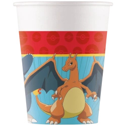 Kubek papierowy "Pokemon" 200 ml 8 szt.