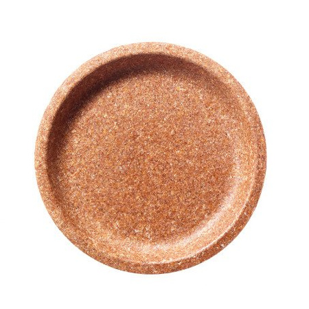 Plates of bran diameter 20 cm 100 pcs.