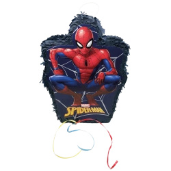 Piniata papierowa 3D "Spider-Man" 26x35 cm 1 szt.