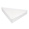 Triangular pizza container white 18 x 23 x 3 cm 100 pcs.