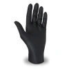 Nitrile powder-free black gloves in box, "XL", 100 pcs