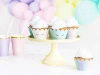 Paper Cupcake Cases "Unicorn", 5 × 7.5 × 5 cm, 6 pcs