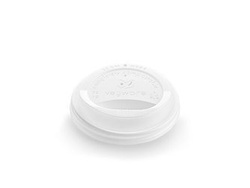 C-PLA lid for cup white ¶r. 80 mm 50 pcs.