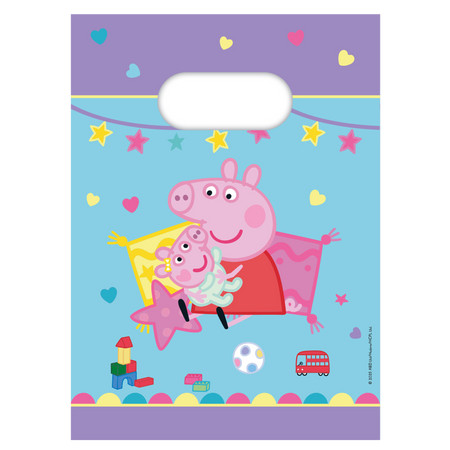 Paper bags “Peppa Pig” 16 × 22 cm, 4 pcs