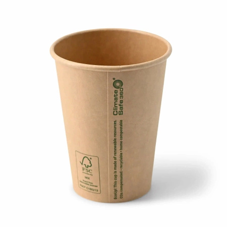 Paper cup kraft dispersion 350 ml, 90 mm dia, 50 pcs.