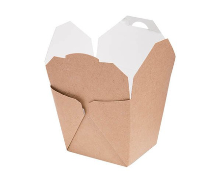 Noodle box 450 ml 8 x 6.5 x 8.5 cm 50 pcs.