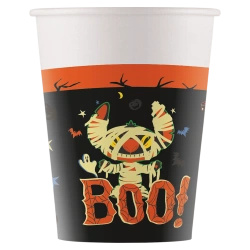 Paper cup “Halloween Stitch” 200 ml 8 pcs