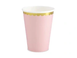 PinkPaper Cups, 220 ml, 6 pcs