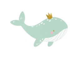Paper Napkins "Whale", 10 × 16 cm, 20 pcs