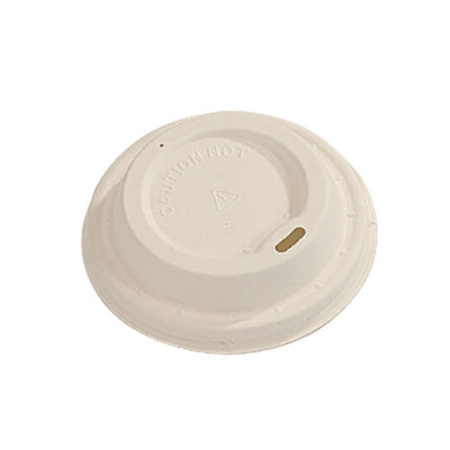 Lid made of sugar cane for cup diameter 90 mm 50 pcs.