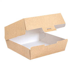 Burger box termiczny, rozmiar "XL", 17,6 x 16,8 x 7,8 cm 50 szt.