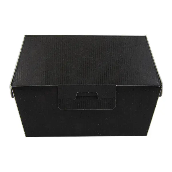 Burger box termiczny czarny, rozmiar "L+", 14,4 x 13,6 x 9,2 cm 50 szt.